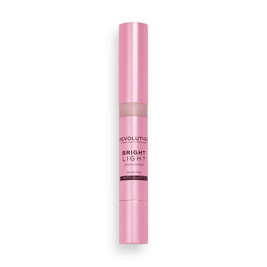 Makeup Revolution Bright Light Cream Highlighter Shade Beam Pink 3 Ml - Bellso
