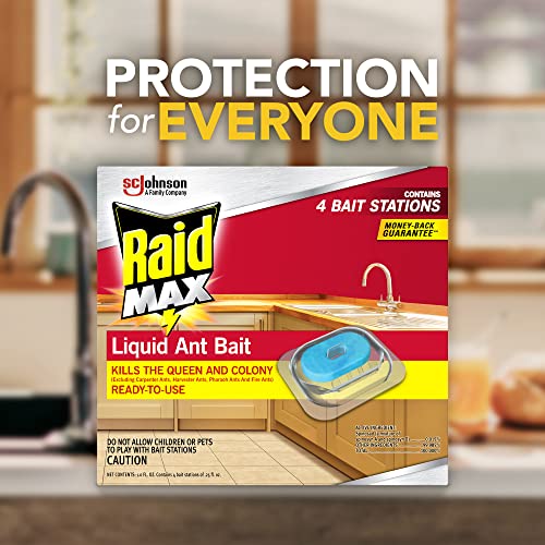 Raid 4-Pack Ant Bait Double Control - Bellso