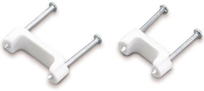 Gardner Bender 1/2 in. W Plastic Insulated Cable Staple 50 Pack (Pack of 10) - Bellso