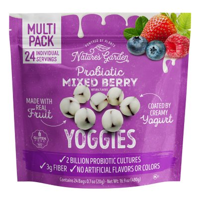 Nature's Garden Probiotic Mixed Berry Yoggies