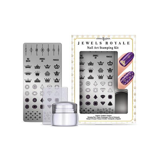 China Glaze - Jewel Royale Nail Art Stamping Kit - Bellso