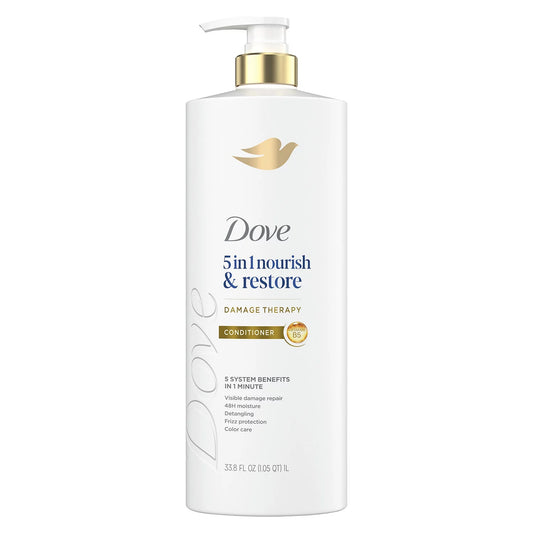 Dove Nourish & Restore 5-in-1 Conditioner 33.8 Fluid Ounce