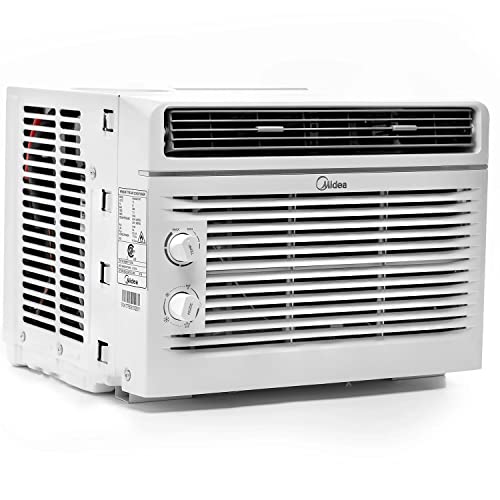 Midea 5, 000 BTU Room Window Air Conditioner, Mechanical Control, DOE