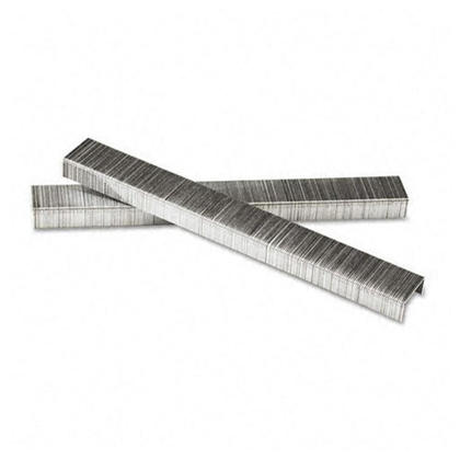 Staples, Standard, 1/4 in Leg, PK5000, Color: Silver - Bellso
