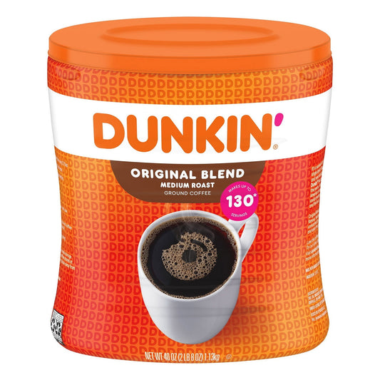 Dunkin' Original Blend Ground Coffee, Medium Roast