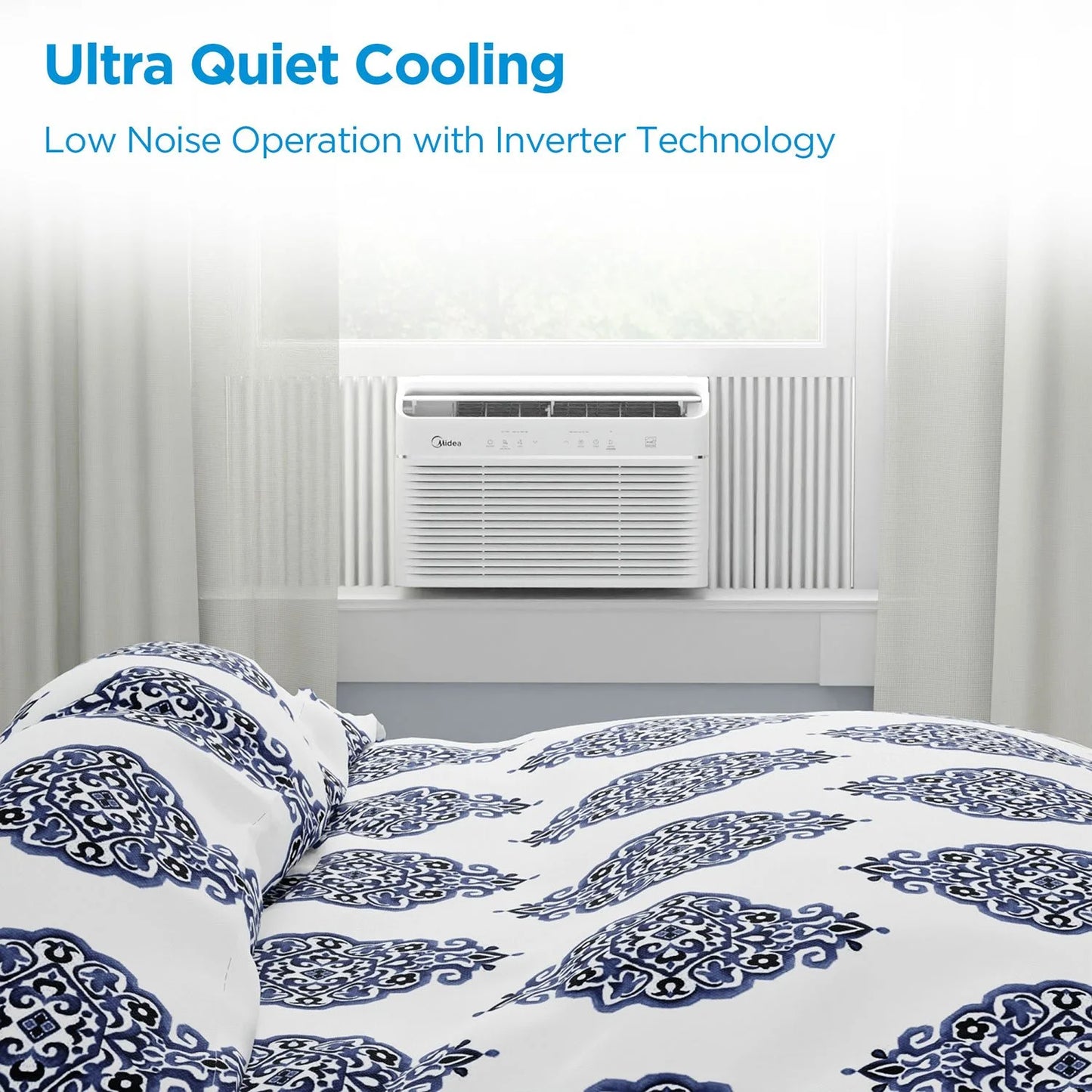 Midea 12,000 BTU DOE SmartCool Inverter Window Air Conditioner - Bellso