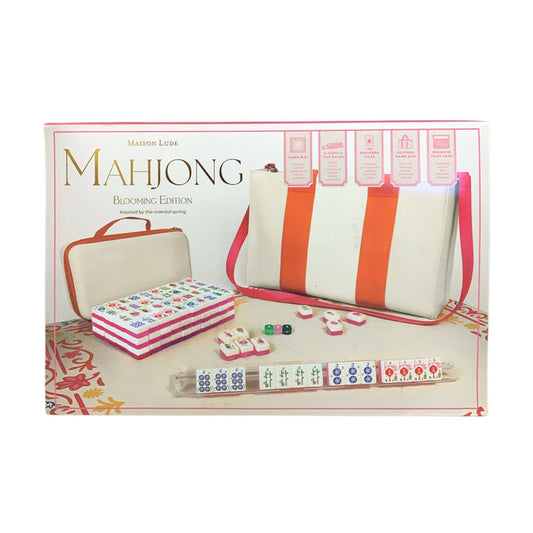 Maison Lude Deluxe Acrylic Mahjong Starter Set (Blooming Edition)