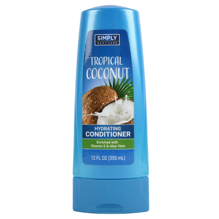Simply BodyCare Conditioner Tropical Coconut 12 Oz