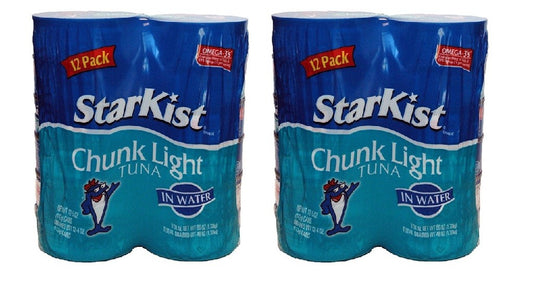 StarKist Chunk Light Tuna In Water, 5 Oz., 12 Pk