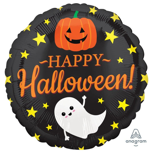 Happy Halloween Foil Ballon, 18 Inches - Bellso