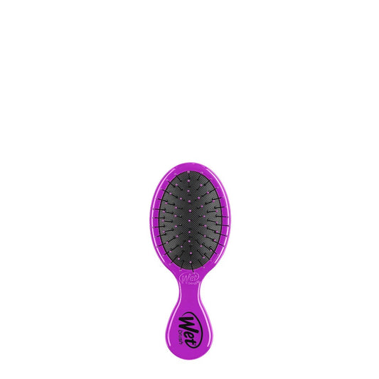 Wet Brush Mini Detangler Hair Brush for Less Pain, Effort and Breakage - Solid Purple - Bellso