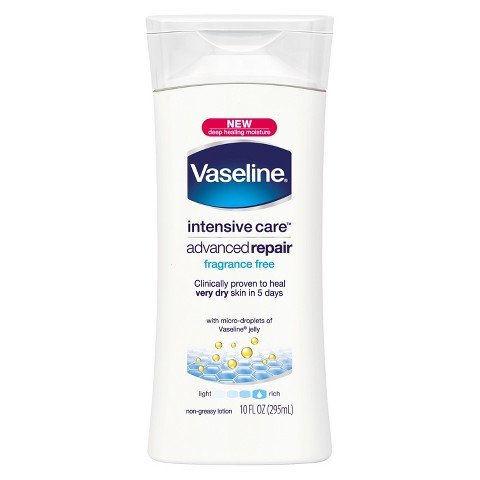 Vaseline Intensive Care Advanced Repair Fragrance Free Body Lotion 400 ML Wit - Bellso