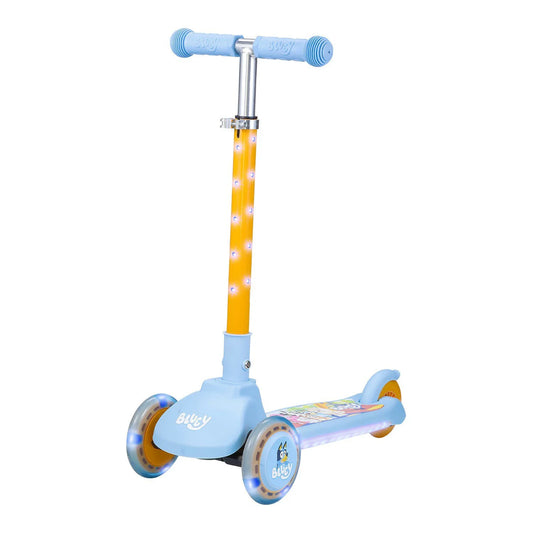 Licensed Kids Easy Balance Adjustable Light-up Three-Wheeled Kick Scooter - Bellso