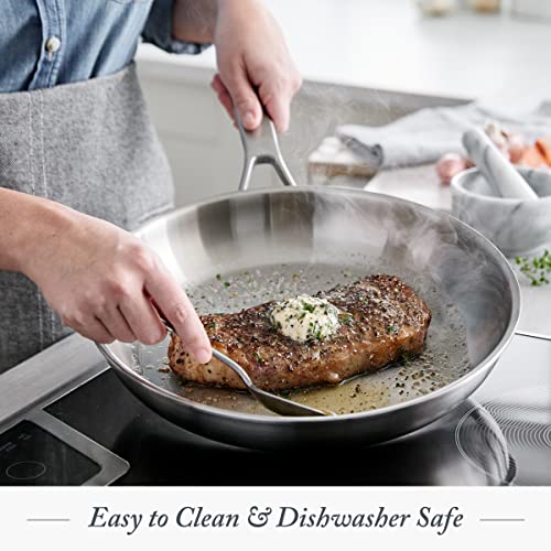 Merten & Storck Tri-Ply Stainless Steel 10A and 12A Frying Pan Skillet - Bellso