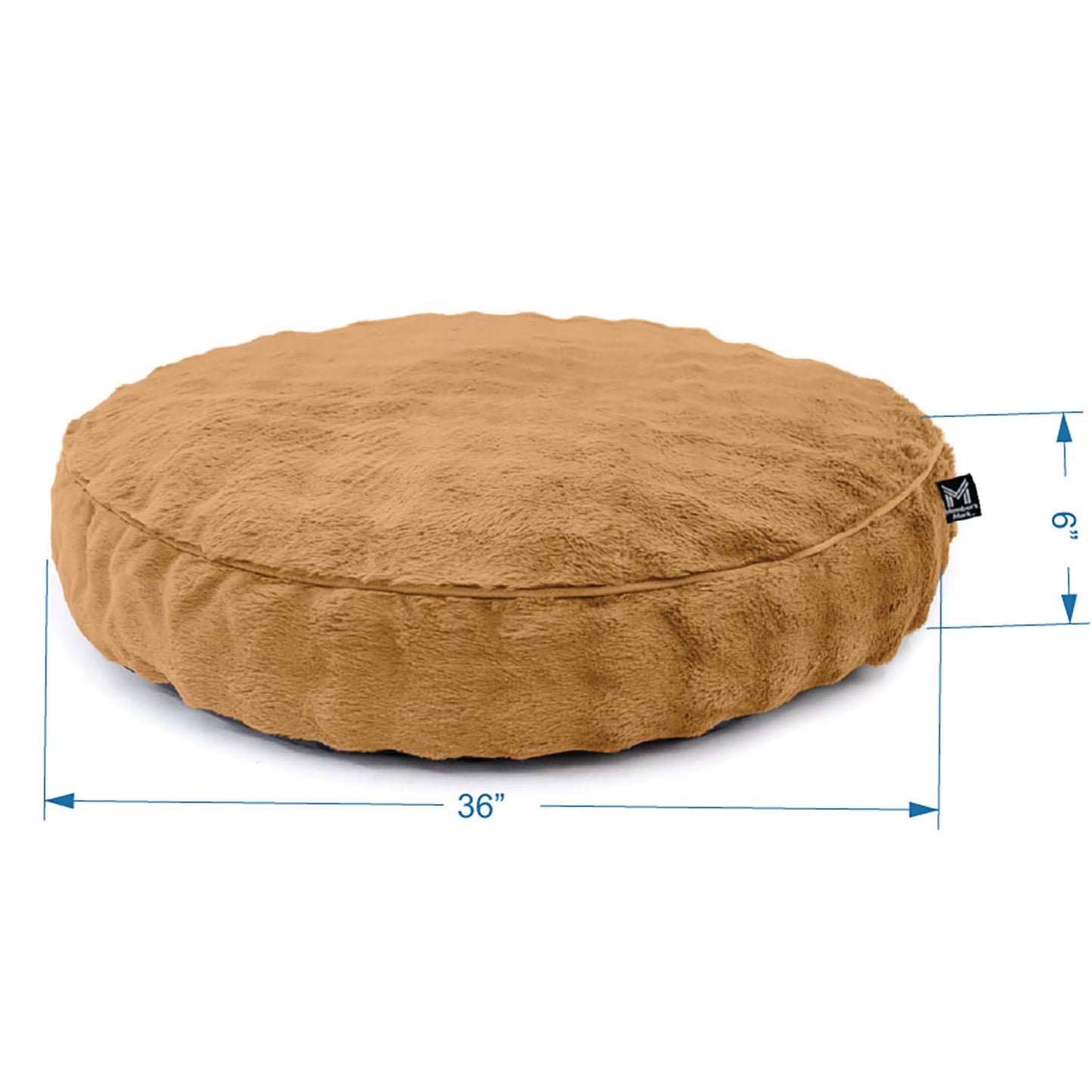 36 ROUND PET BED BG