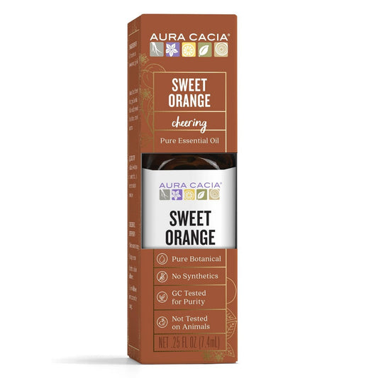 Sweet Orange Essential Oil Single - Aura Cacia - Bellso