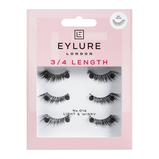 Eylure Accent 3/4 Length False Eyelashes - No 14 - 4ct - Bellso