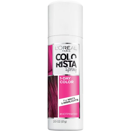 L'Oreal Paris Colorista 1-Day Hair Color Spray - Hot Pink - 2.0oz - Bellso