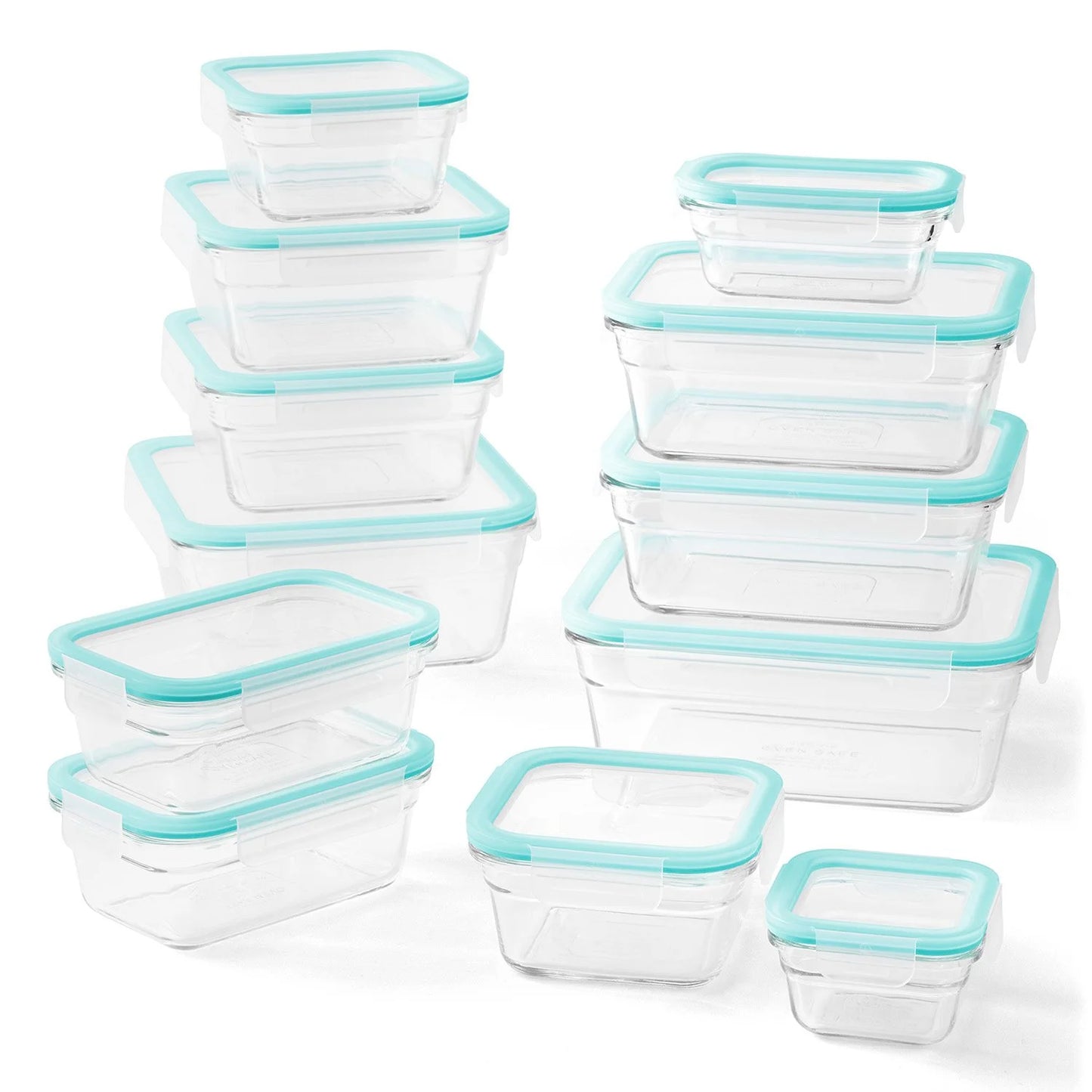 Member's Mark 24-Piece Glass Food Storage Set By Glasslock - Bellso