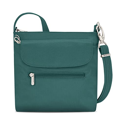 Travelon Anti-Theft Classic Mini Shoulder Bag, Green - Bellso