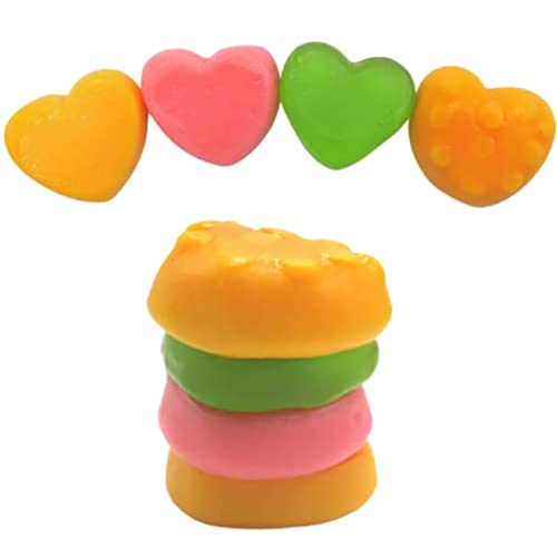 Frankford Krabby Patties Heart Shaped Friendship Exchange Gummy Candy - 5.71 Oz - Bellso