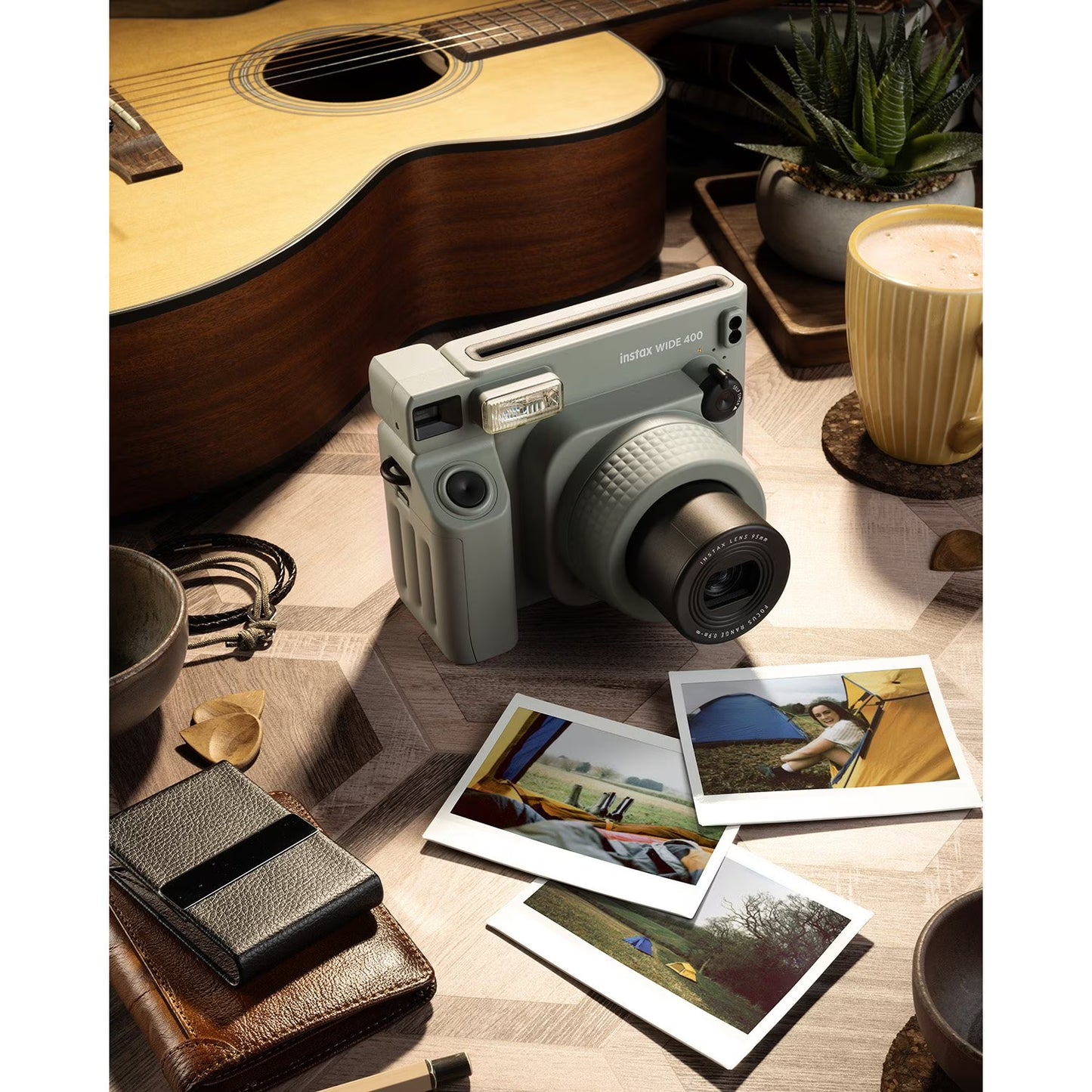 Fujifilm Instax WIDE 400 Instant Camera - Green