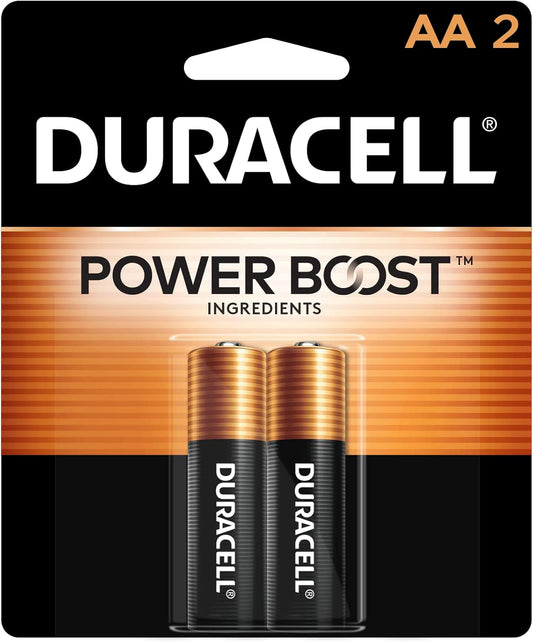 Duracell Coppertop AA Batteries 2 pack - Bellso