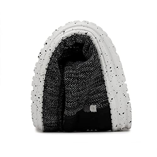 Men's HEYDUDE Wally Sox Stitch 11 Black/White - Bellso