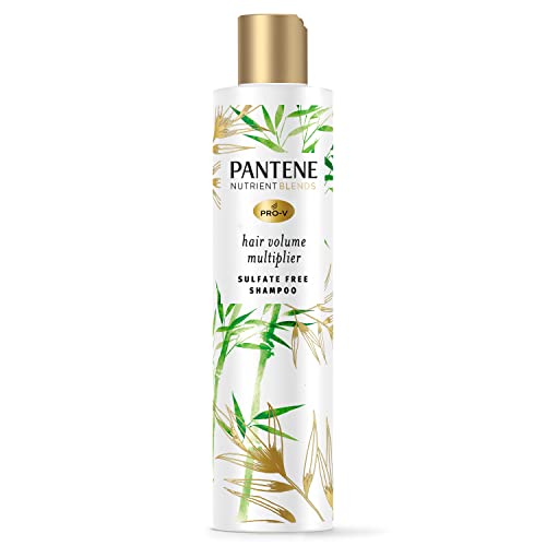 Pantene Pro-V Pantene Nutrient Blends Hair Volume Multiplier Shampoo with Bamboo, 9.6 Oz - Bellso