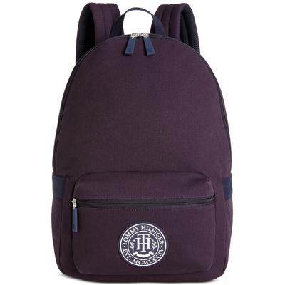Tommy Hilfiger Mens Sean Canvas Logo-Graphic in Tommy Navy/Purple - Bellso