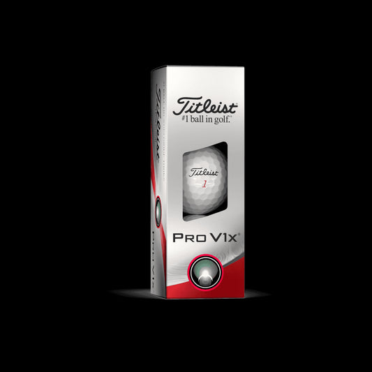 Titleist 2023 Pro V1X White Golf Balls 3B Sleeve - Bellso