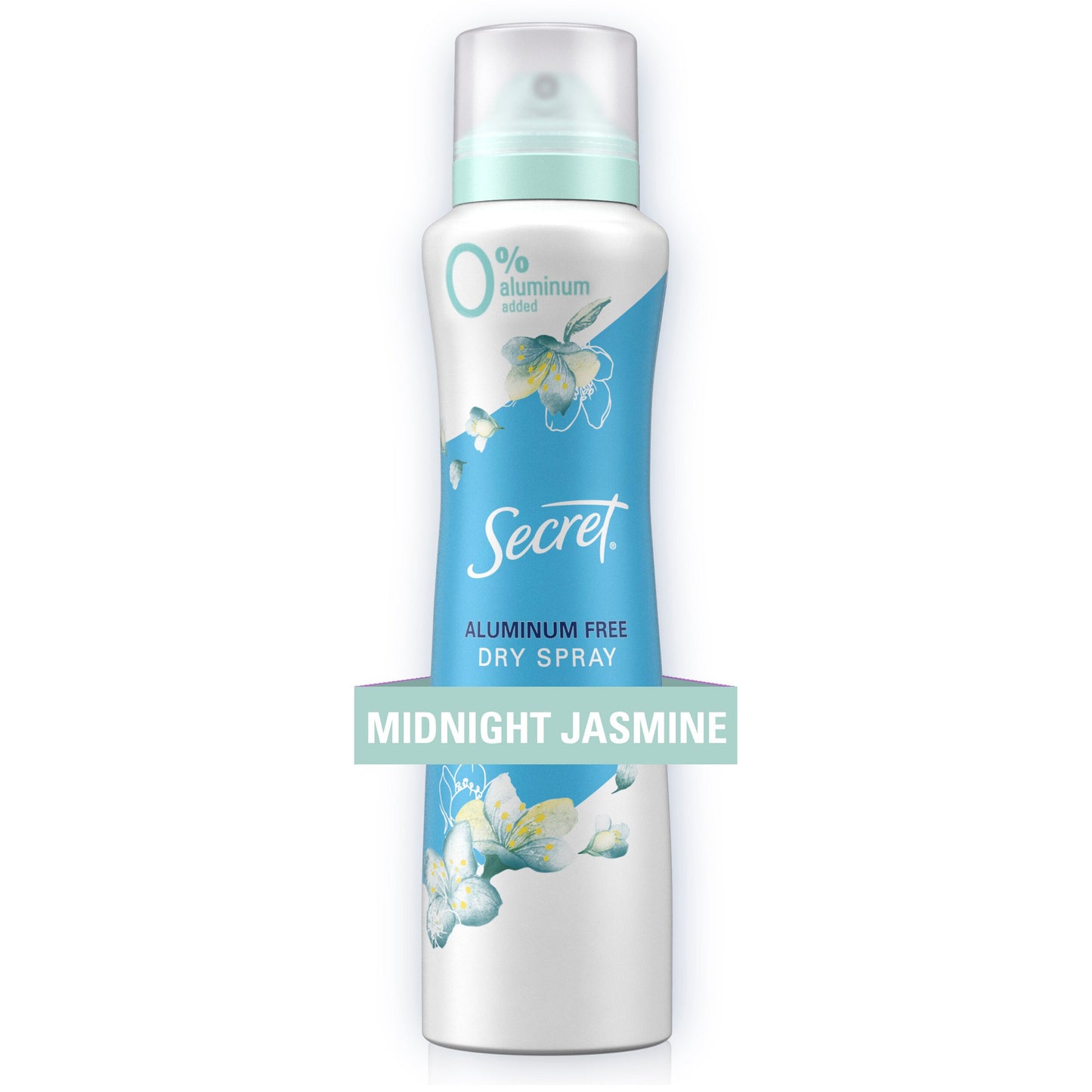 Secret Aluminum Free Dry Spray Women S Deodorant  Midnight Jasmine  4.1 Oz - Bellso