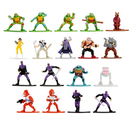 Teenage Mutant Ninja Turtles TV'87 1.65" Nano Metalfig 18-PK - Bellso