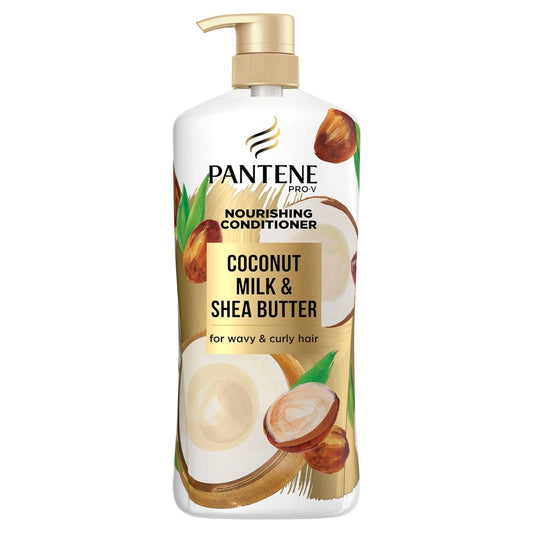 Pantene Pro-V Nourishing Conditioner Coconut Milk and Shea Butter (38.2 Fl Oz) - Bellso