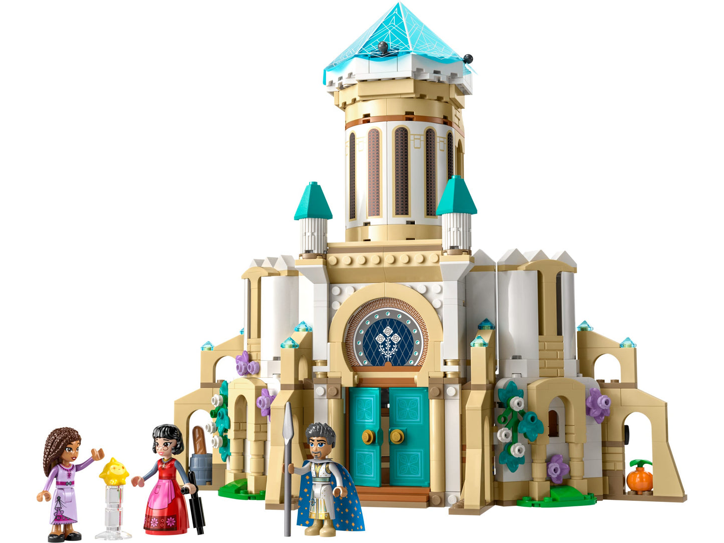 Lego Disney 43224 Princess King Magnifico's Castle Toy Building Set - Multicolor - Bellso