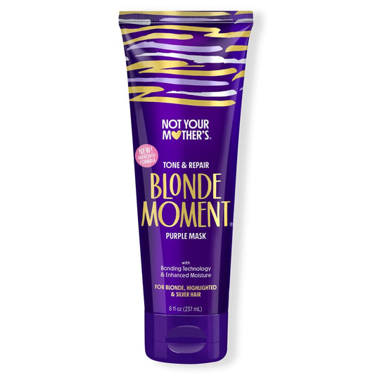 Not Your Mother's, Blonde Moment, Tone & Repair Purple Mask, 8 Fl Oz (237 Ml) - Bellso