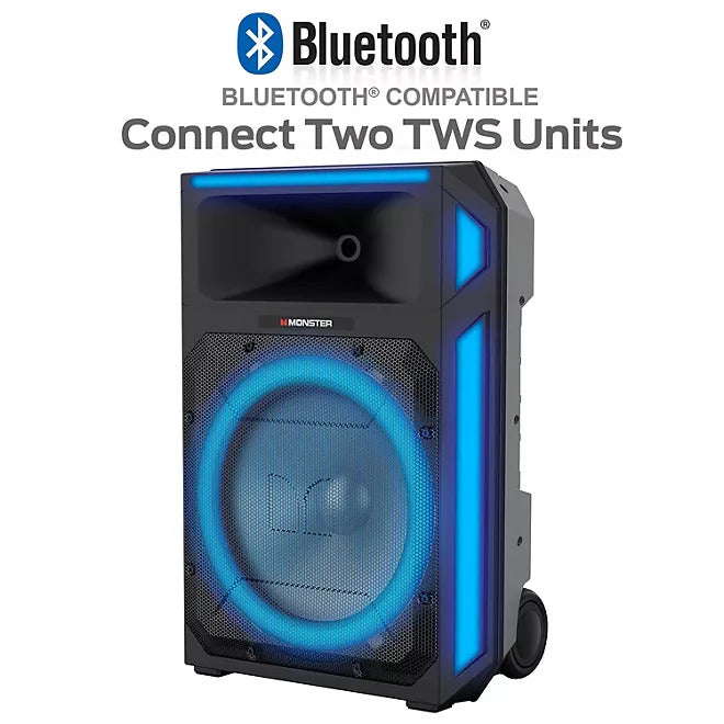 Monster X6 All-in-One PA Bluetooth 600w Speaker System - Bellso