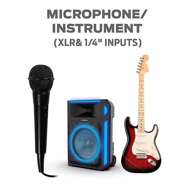 Monster X6 All-in-One PA Bluetooth 600w Speaker System - Bellso