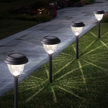 Member's Mark LED Solar Path Lights, 20 Lumens, 4-Pack