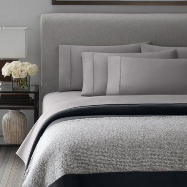 Member's Mark Hotel Egyptian Cotton 6-Piece Solid Sheet Set, 700 Thread Ct Queen