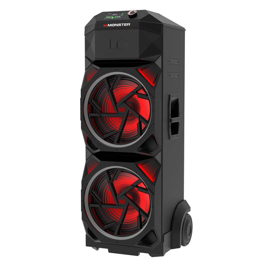 Monster GI30 Pro High Power 2000W Bluetooth Party Speaker with deep bass and RGB LED Lights