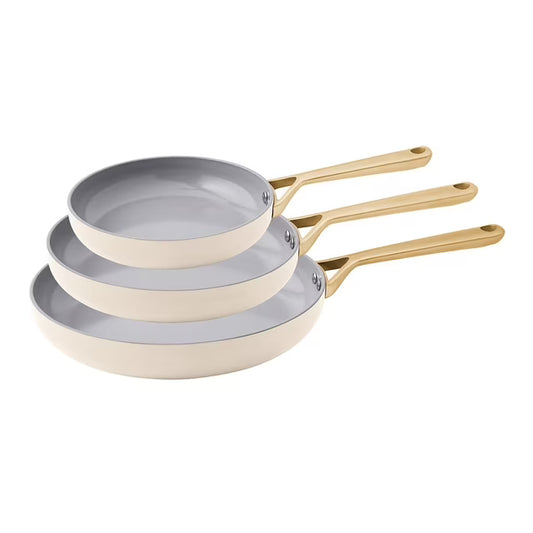Member's Mark 3-Piece Modern Ceramic Fry Pan Set