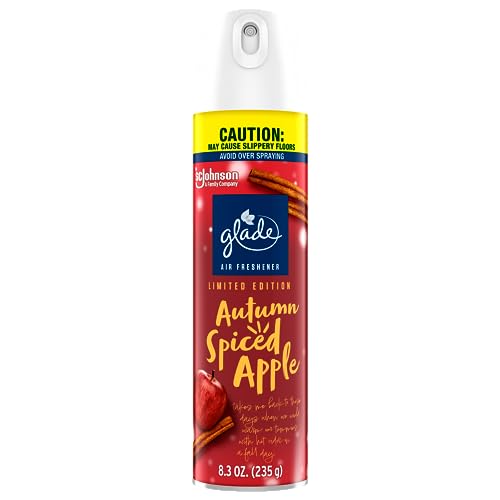 Glade Aerosol Room Spray Air Freshener - Autumn Spiced Apple - 8.3oz - Bellso