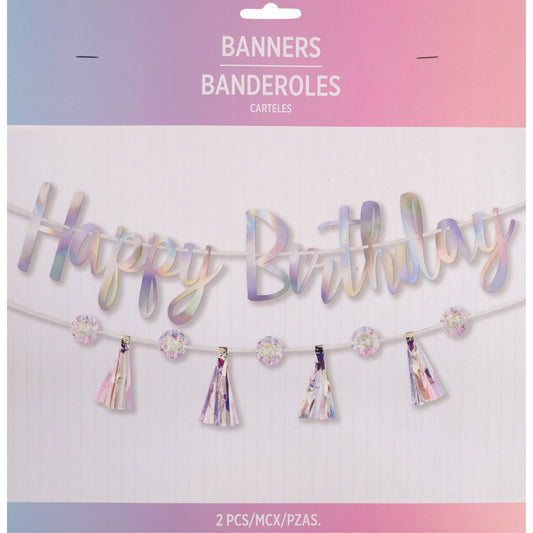 Amscan Party Impressions Letter Banner Kit, Luminous - Bellso