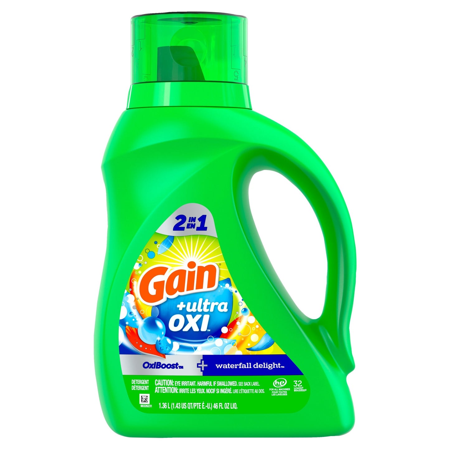 GAIN Liq 2X HEC OXI Waterfal 32L 6X1.36L - Bellso