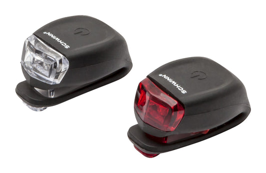 Schwinn Quick Wrap Bike Lights 2LED - Black - Bellso