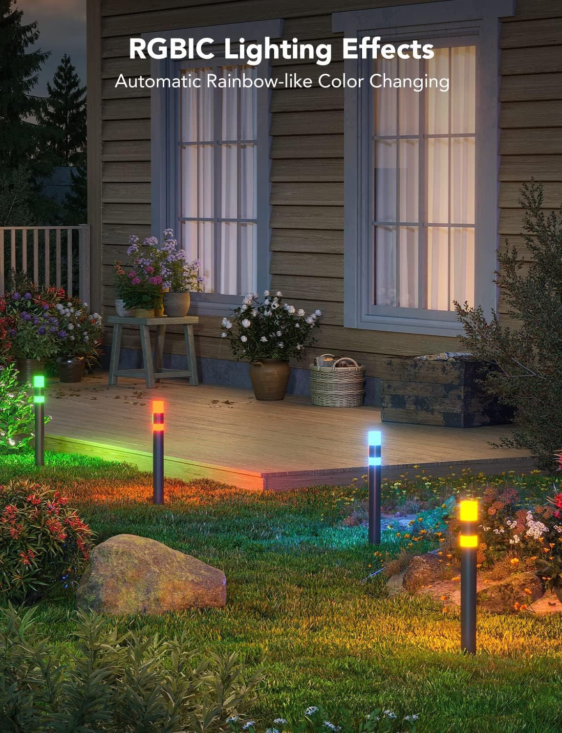 Govee - Path Lights 4 Packs - Multi