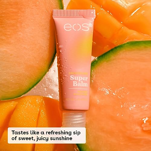 Eos 24HR Moisture Super Balm- Watermelon & Mango Lip Sleeping Mask 0.35 Fl Oz 2 Pack - Bellso