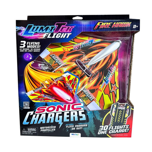 LumiTek Flight Sonic Chargers Plane - Bellso