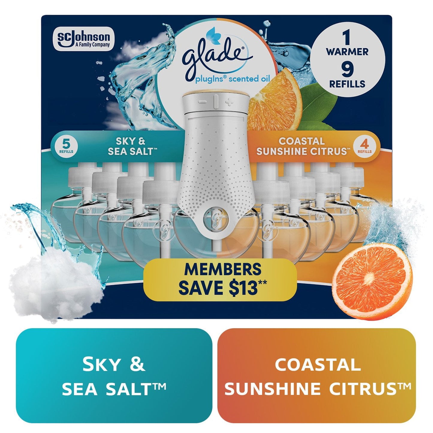 GLADE SCENTED OIL